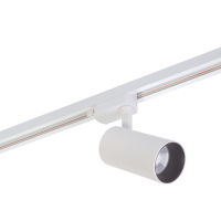 1-фазный трековый светильник  LED 24W 3000K белый 