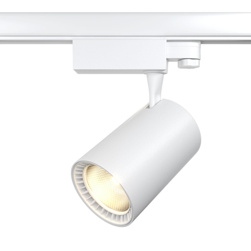 Светодиодный трековый светильник Maytoni белый 3-фазный TR029-3-20W4K-W   20Вт  4000K  1600 Lm угол рассеивания 36 градусов.  