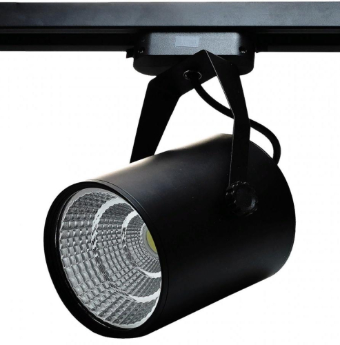 Черный трековый светильник 30Вт  3000K  45&deg; 1-фазный GlobaL  00102165