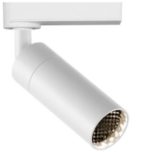 Трековый светильник с регулируемым углом рассеивания 6-50° белый однофазный 7Вт 3000К LUM2604-1-7W3K-W