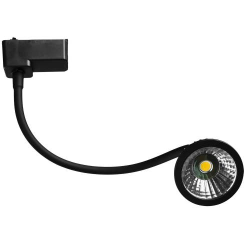 Черный трековый светильник 7Вт  4000K  24&deg; 1-фазный Arte Lamp  A4107PL-1BK