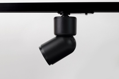 Черный трековый светильник 18Вт  3000K  20-52&deg; 1-фазный GlobaL  BL2050