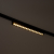 Светильник трековый SLIM "Книжка-33" LED 18Вт 3000K-6000К 48V CRI90 черный 3,2х3,8х33,6см