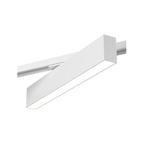 Белый трековый светильник 10Вт  4000K  &deg; 1-фазный Denkirs  DK6440-WH