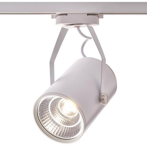 Белый трековый светильник 15Вт  4200K  45&deg; 1-фазный GlobaL  00100058