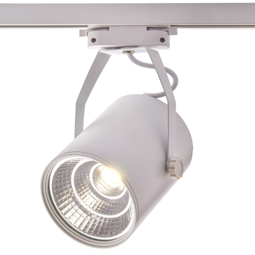 Белый трековый светильник 30Вт  4200K  45&deg; 1-фазный GlobaL  00100060