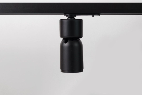 Черный трековый светильник 18Вт  3000K  20-52&deg; 1-фазный GlobaL  BL2050
