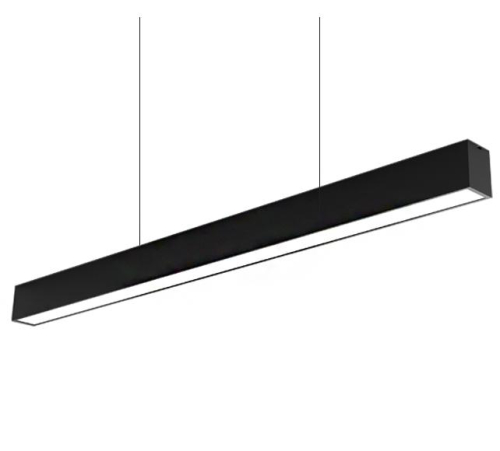 Черный трековый светильник 60Вт  4000K  120&deg; 1-фазный GlobaL  7250