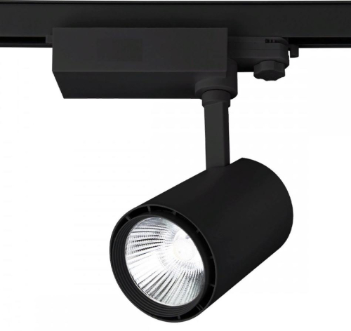 Черный трековый светильник 20Вт  4200K  24&deg; 1-фазный   SL1220BL