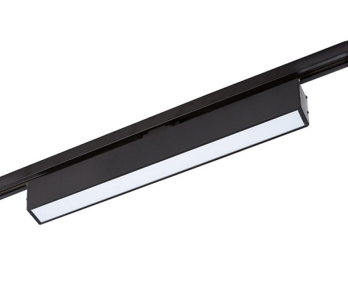 Черный трековый светильник 28Вт  4000K  120&deg; 1-фазный GlobaL  7228