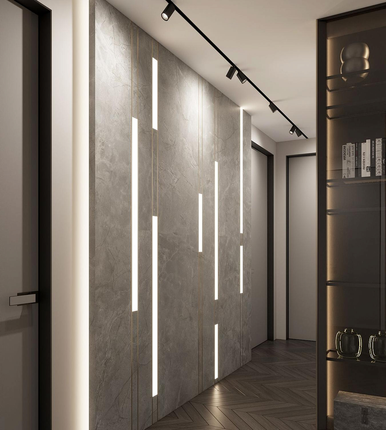 Выбираем трековое освещение для коридора