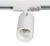 Белый трековый светильник 10Вт  3000K  38&deg; однофазный 3-pin GlobaL  TR3006
